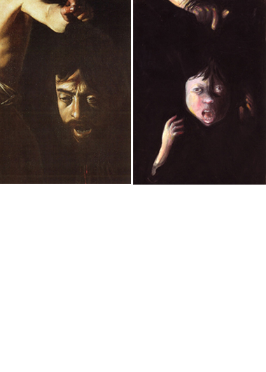 "Michalangelo" Caravaggio - Vorlage und Kinderbildnis